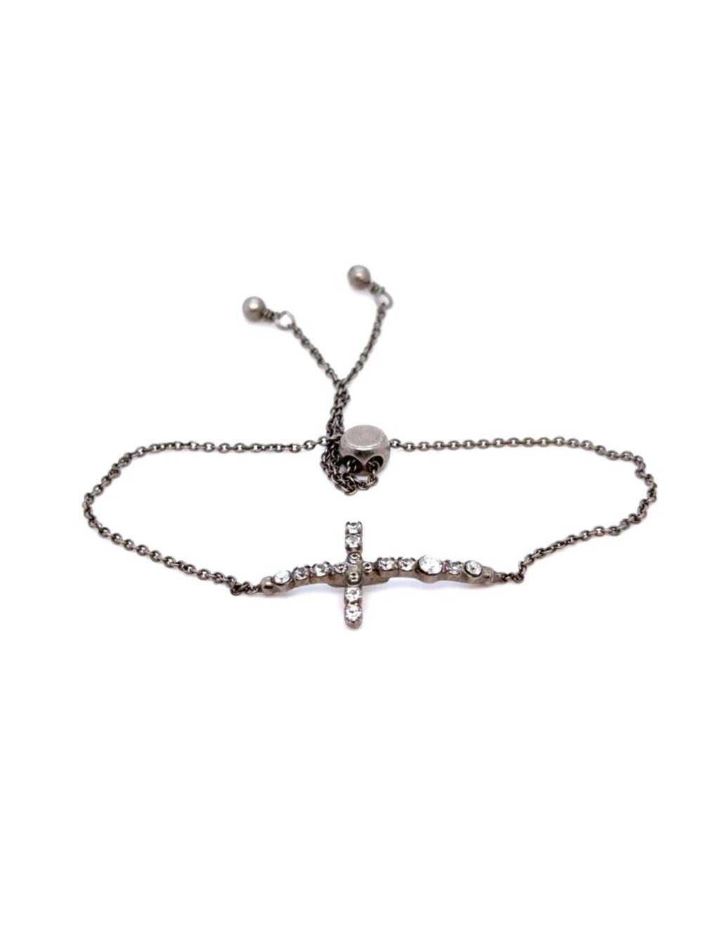 Sorrelli Sideways Cross Slider Bracelet‎